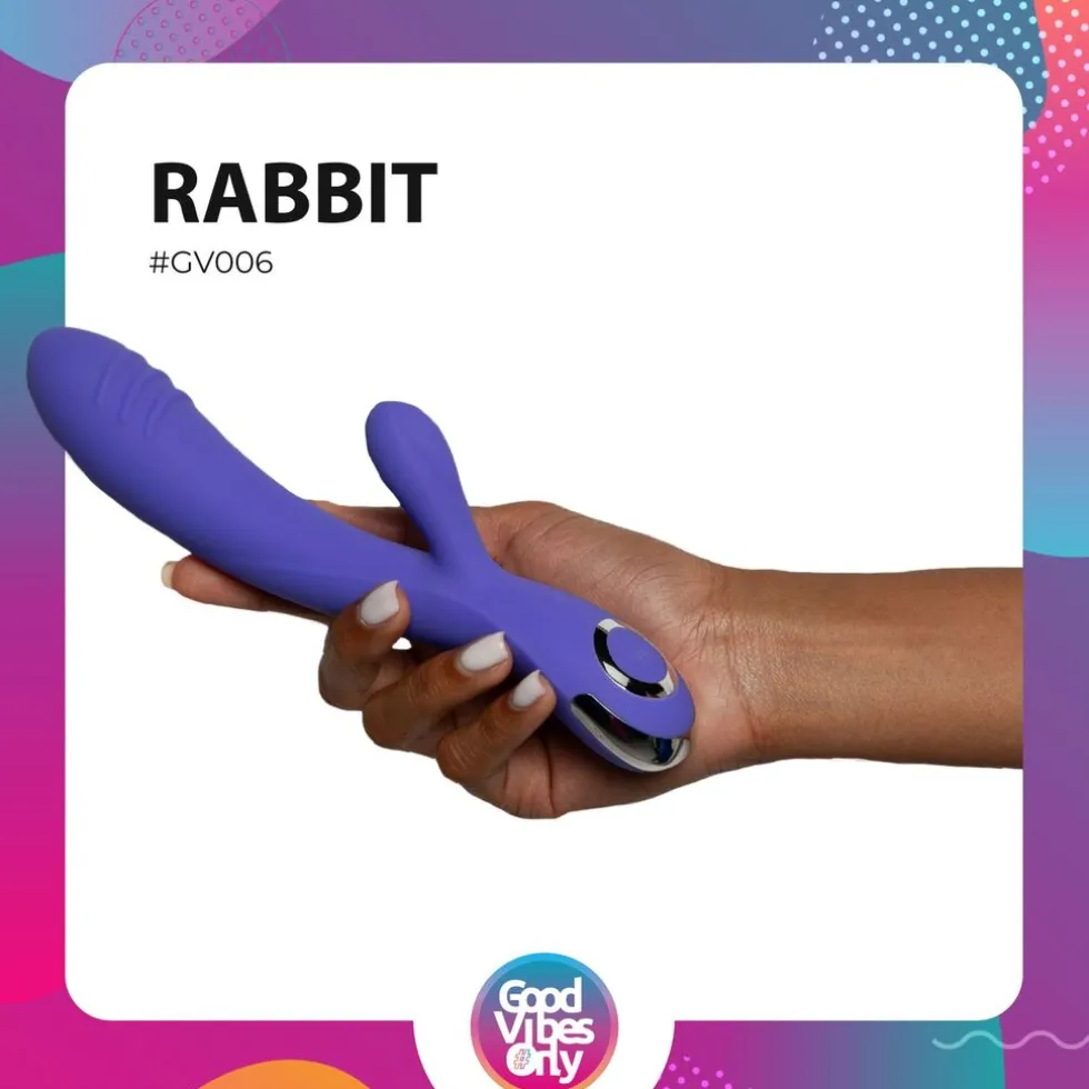 Good Vibes Only Fane Rabbit Vibrator