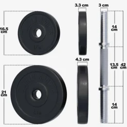 Gorilla Sports Dumbbell set