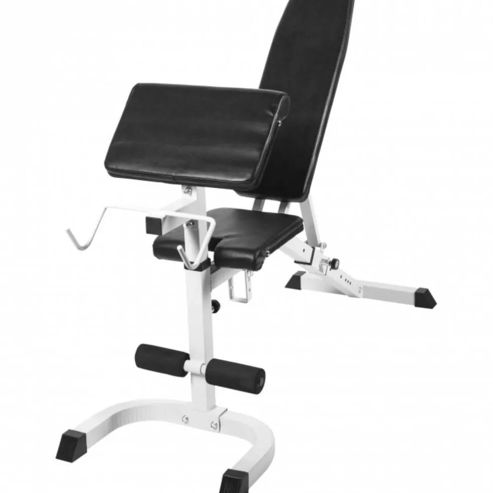Gorilla Sports fitnessbank met Curlrack