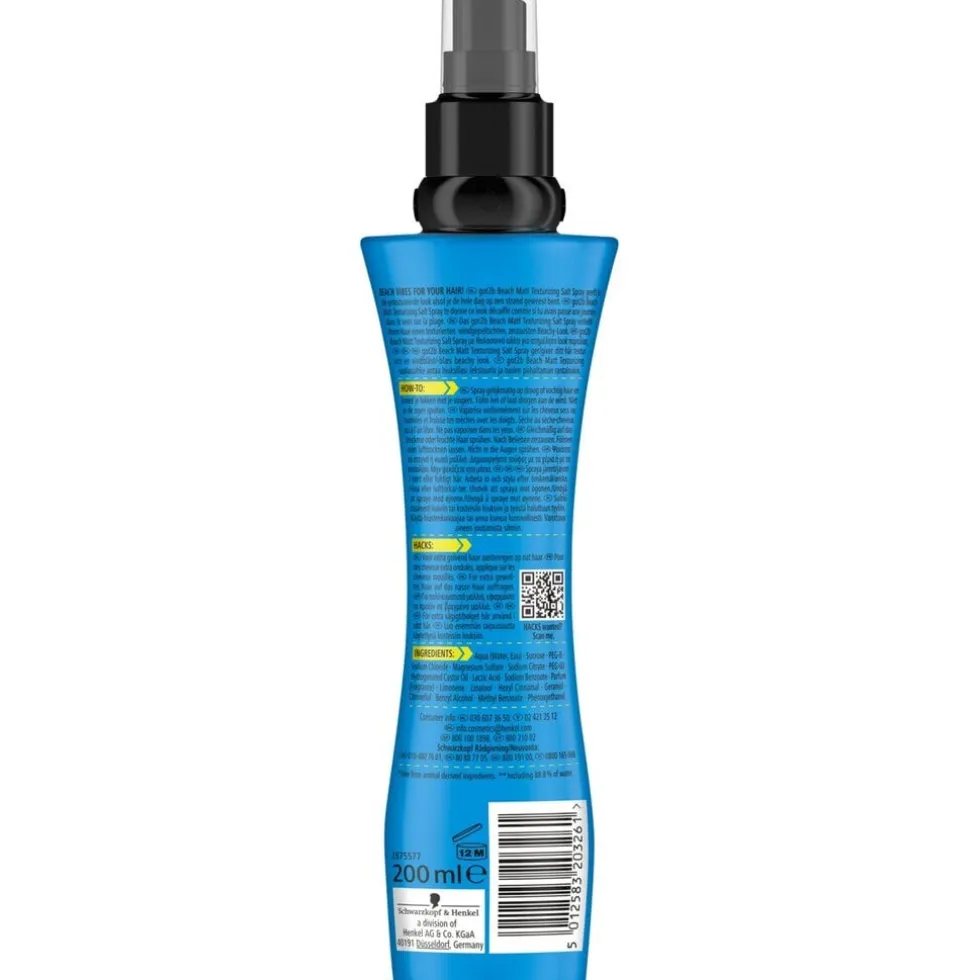 Got2b Beach Matt Texturizing Salt Spray