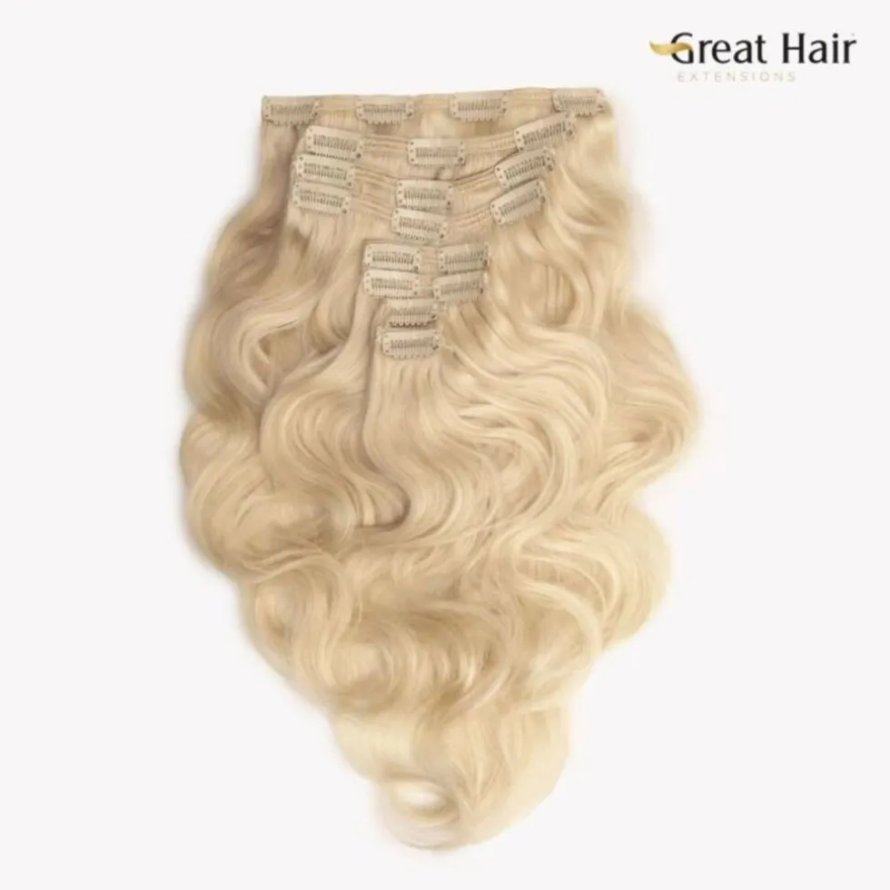 Great Hair Extensions Full Head Wavy 40cm