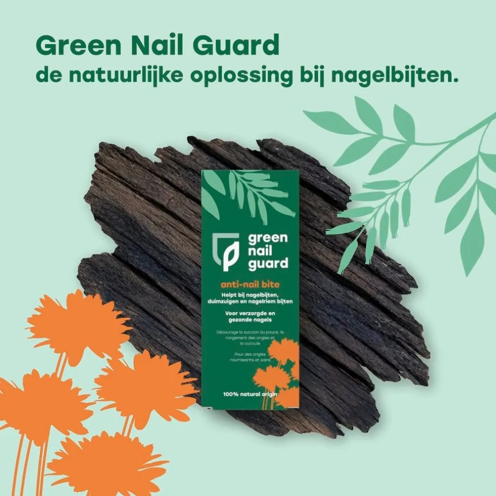 Green Nail Guard Anti-Nail Bite