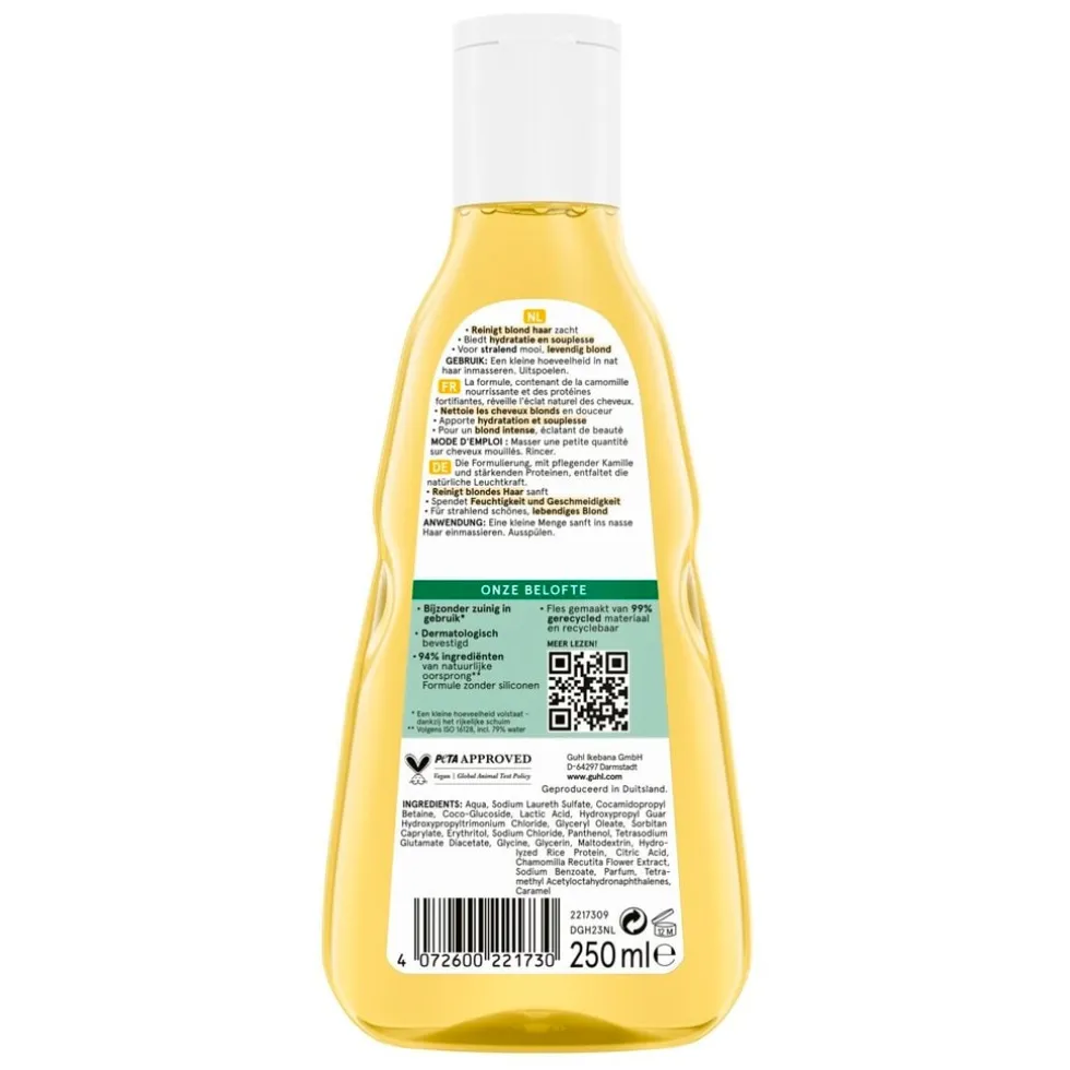 Guhl Blond Glans & Verzorging Shampoo