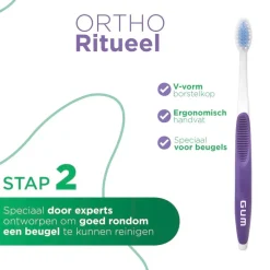 GUM Ortho Tandenborstel