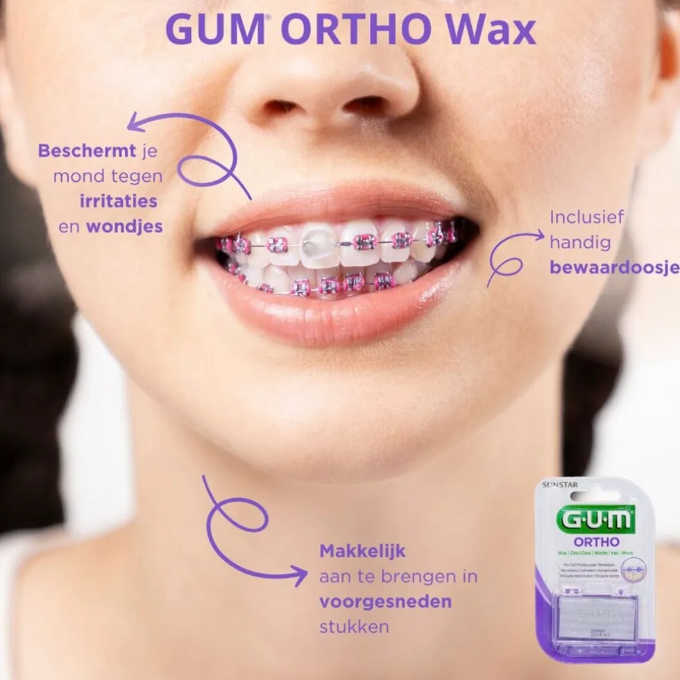 GUM Ortho Wax