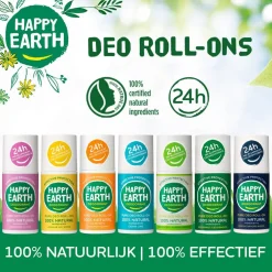Happy Earth 100% Natural Lavender Ylang Deodorant Roller