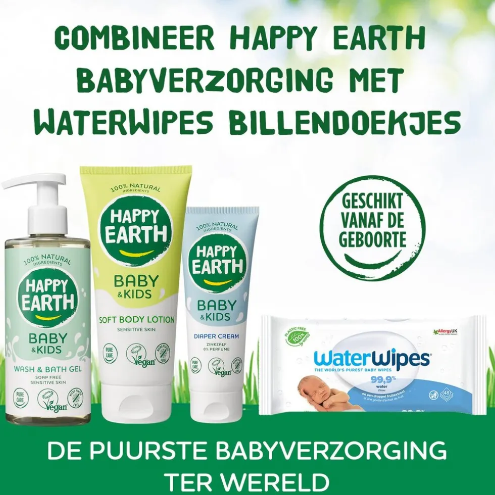 Happy Earth Baby & Kids 100% Natural Soft Bodylotion