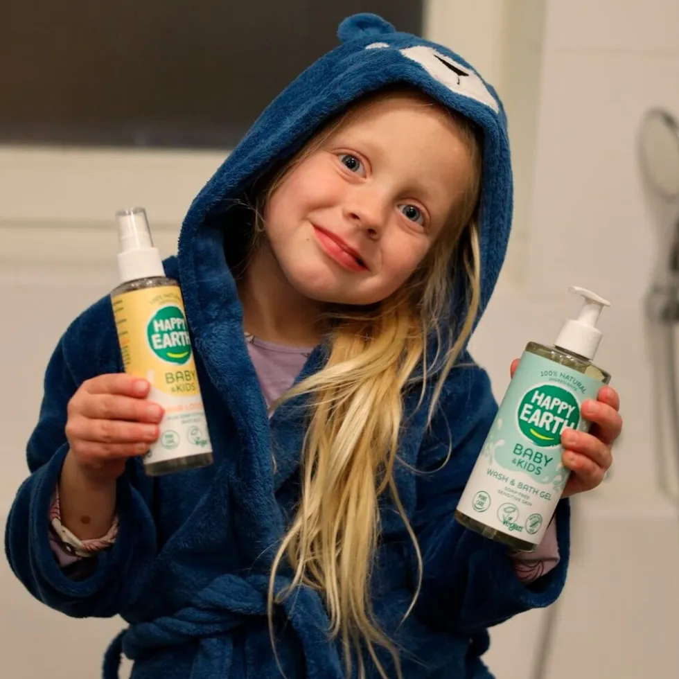 Happy Earth Baby & Kids 100% Natural Hair Lotion