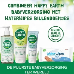 Happy Earth Baby & Kids 100% Natural Wash & Bath Gel
