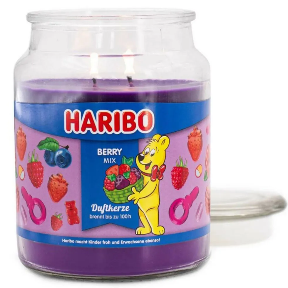Haribo set kaarsen fruitgeuren