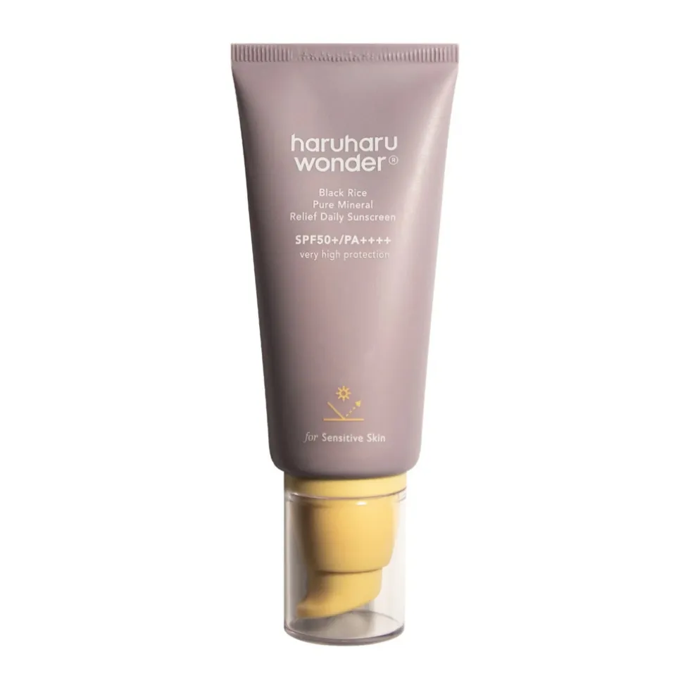 Haruharu wonder Black Rice Pure Mineral Relief Daily Sunscreen SPF50+/PA++++
