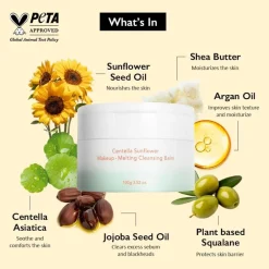 Haruharu wonder Centella Sunflower Makeup-Melting Cleansing Balm
