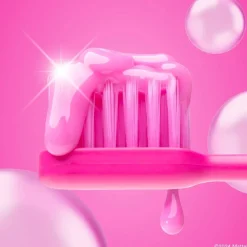 Hismile Barbie Pink Bubblegum Tandpasta