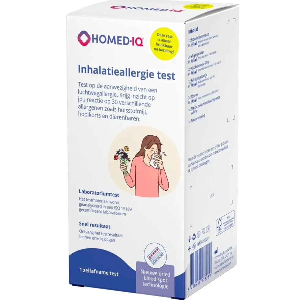 Homed-IQ Inhalatieallergie Test