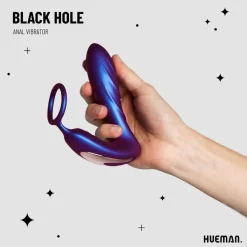 Hueman Black Hole Anaal Vibrator Met Cockring