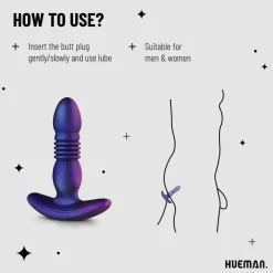 Hueman Stotende Buttplug