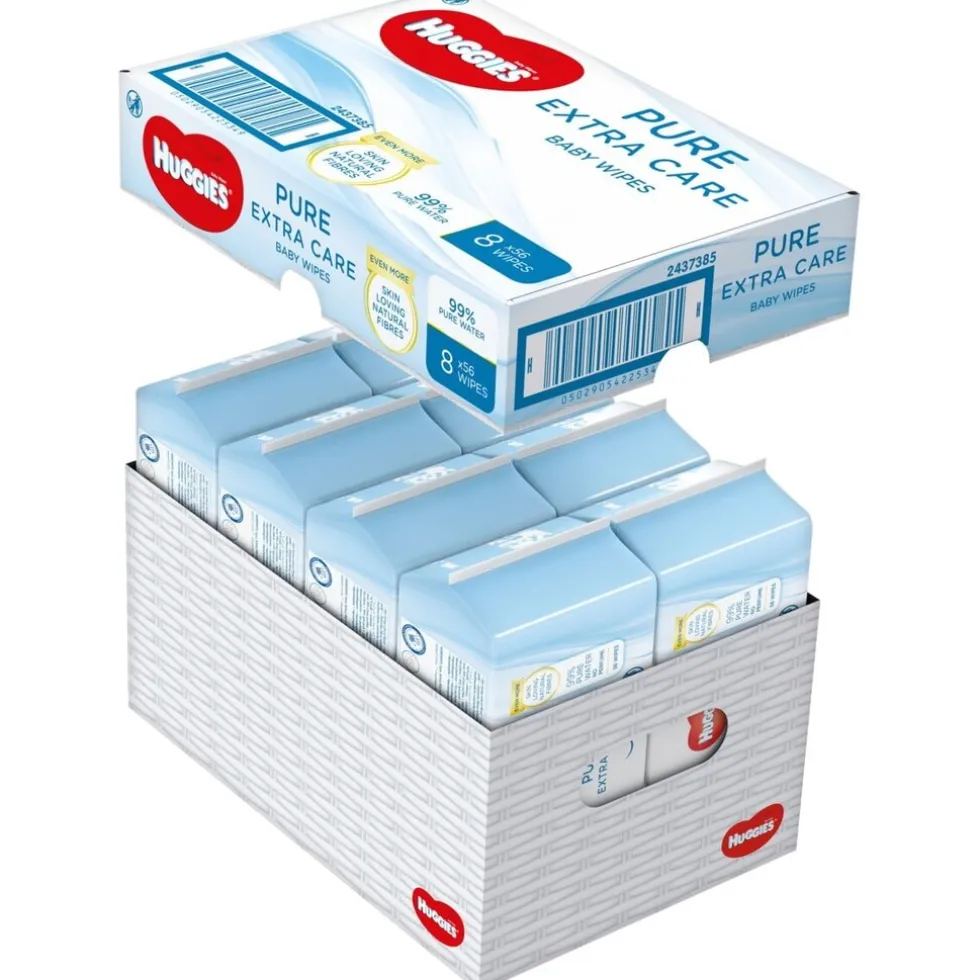 Huggies Extra Care Sensitive Babydoekjes