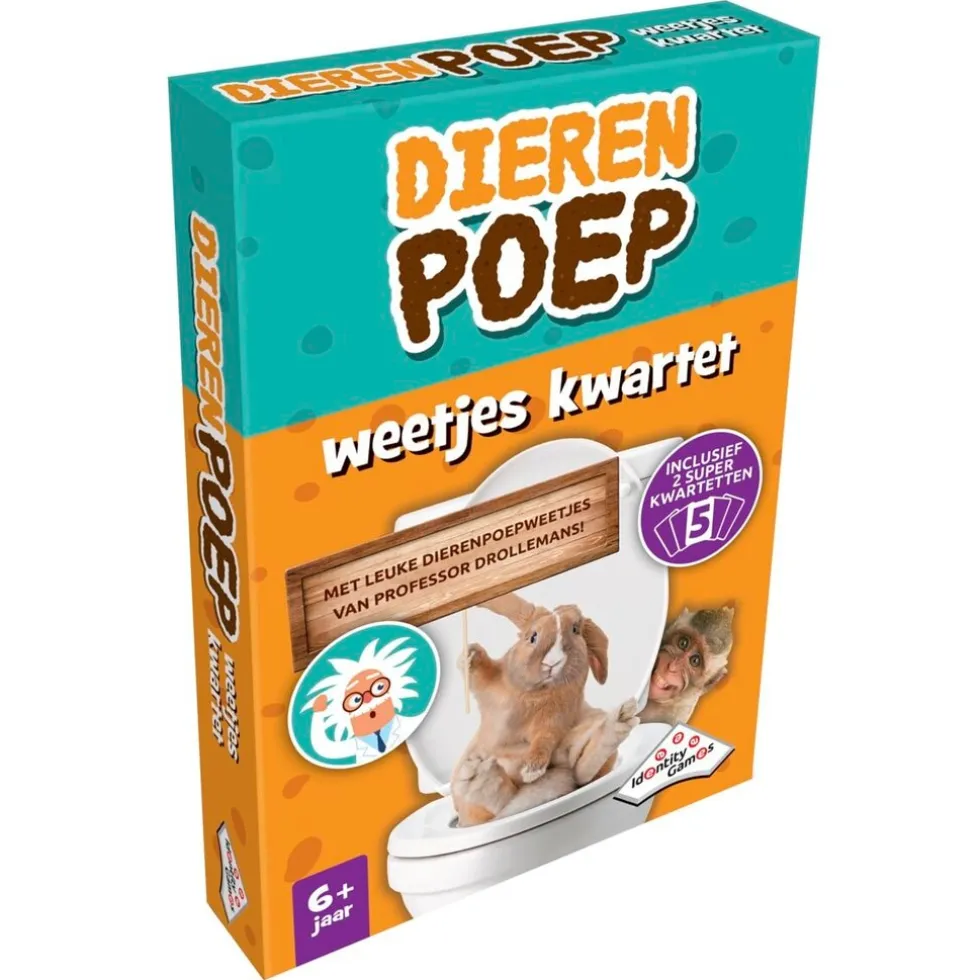 Identity Games Dierenpoep Kwartet