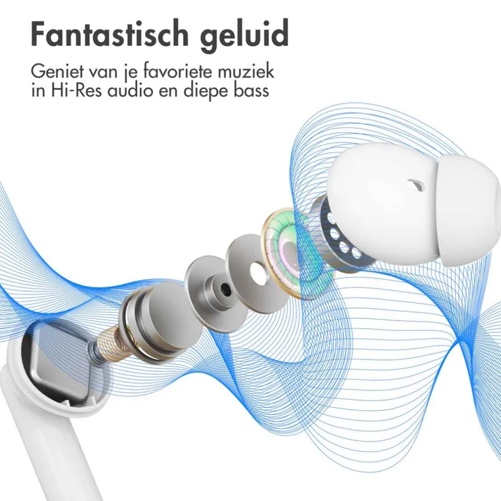 imoshion Aura Pro Draadloze Bluetooth Oordopjes met Active Noise Cancelling