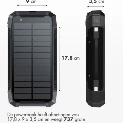 imoshion Solar Powerbank 30.000 mAh