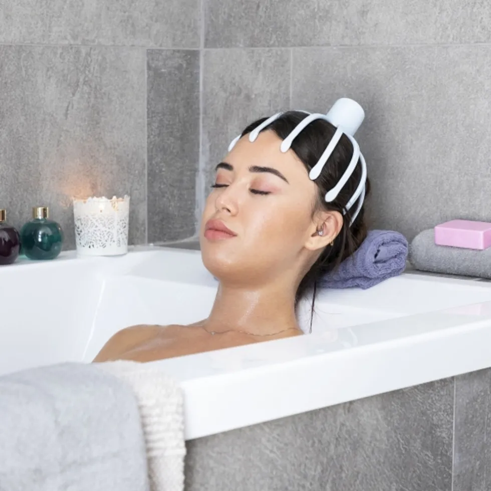 InnovaGoods Helax oplaadbare elektrische hoofd massageapparaat