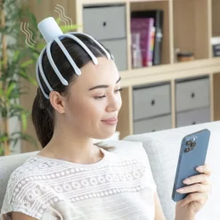 InnovaGoods Helax oplaadbare elektrische hoofd massageapparaat