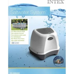 Intex Krystal Clear zoutwatersysteem QS400 schoon water zonder chemisch chloor!