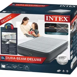Intex Luchtbed Queen Comfort Plush Elevated