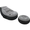 Intex Opblaasbare Loungestoel met poef