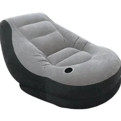 Intex Opblaasbare Loungestoel met poef