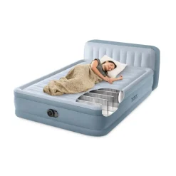 Intex Queen Plush luchtmatras met hoofdeinde luchtbed
