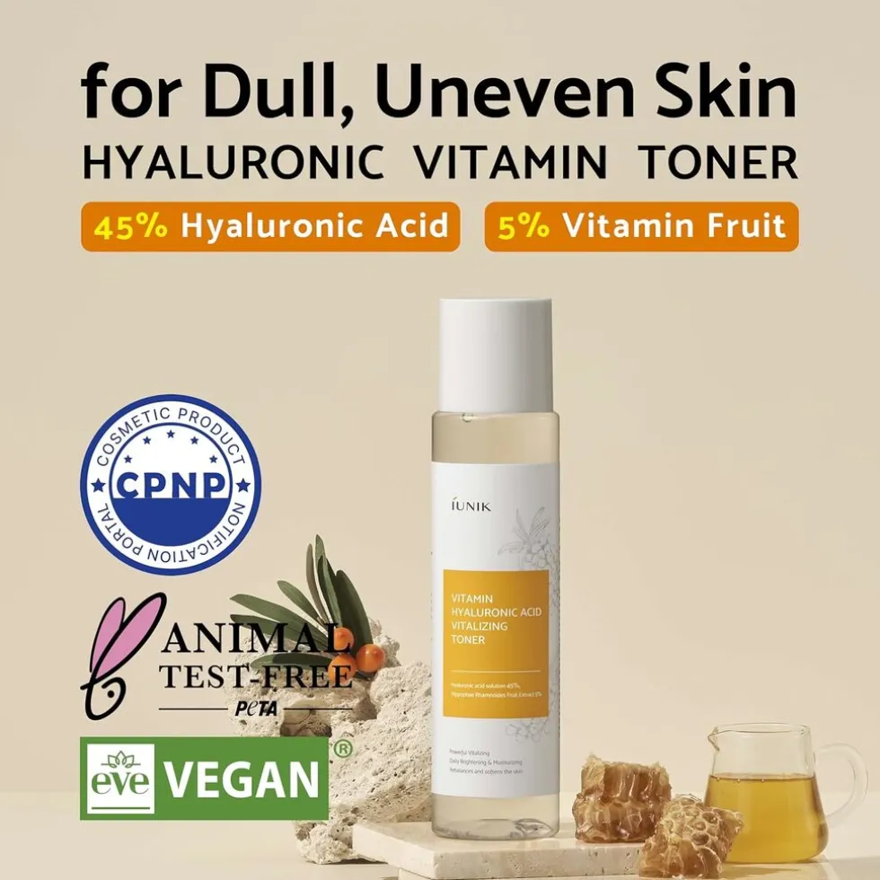 IUNIK Vitamin Hyaluronic Acid Vitalizing Toner