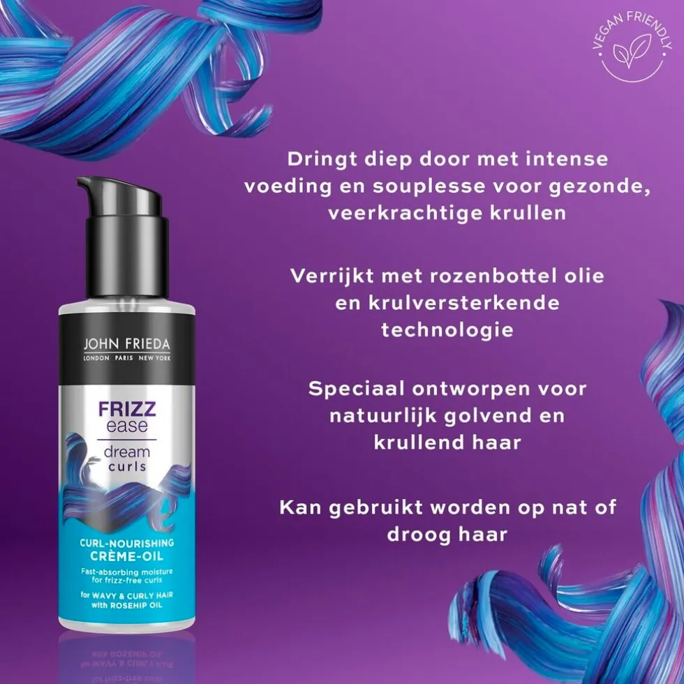 John Frieda Frizz Ease Dream Curls Crème Oil