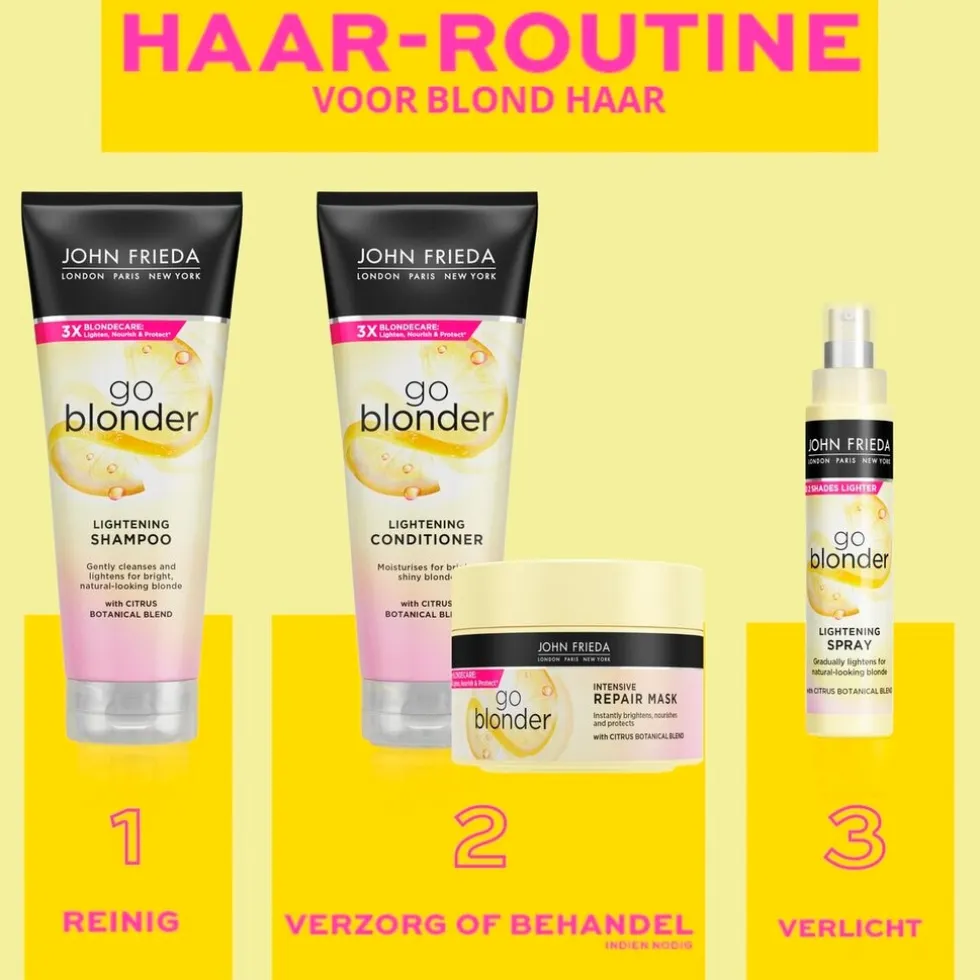 John Frieda Sheer Blonde Go Blonder Controlled Lightening Hairspray