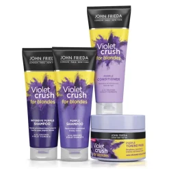 John Frieda Violet Crush For Blondes Purple Toning Masker