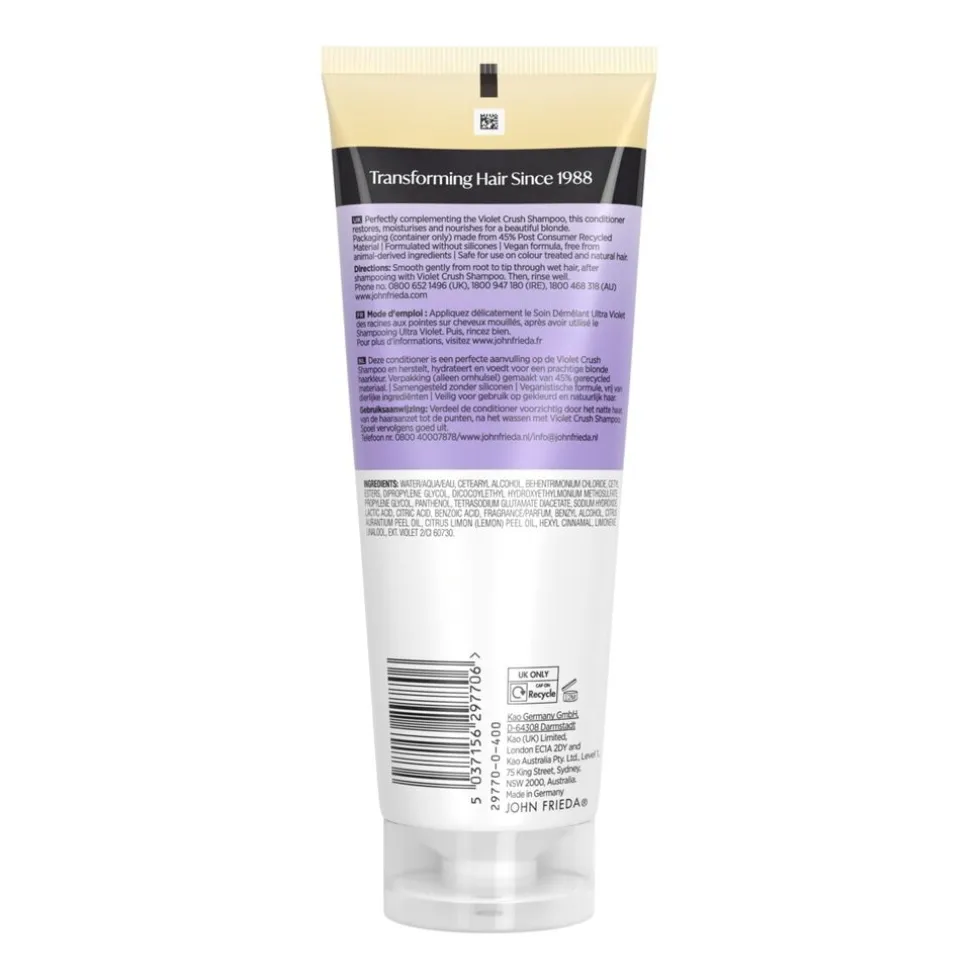 John Frieda Violet Crush Purple Conditioner