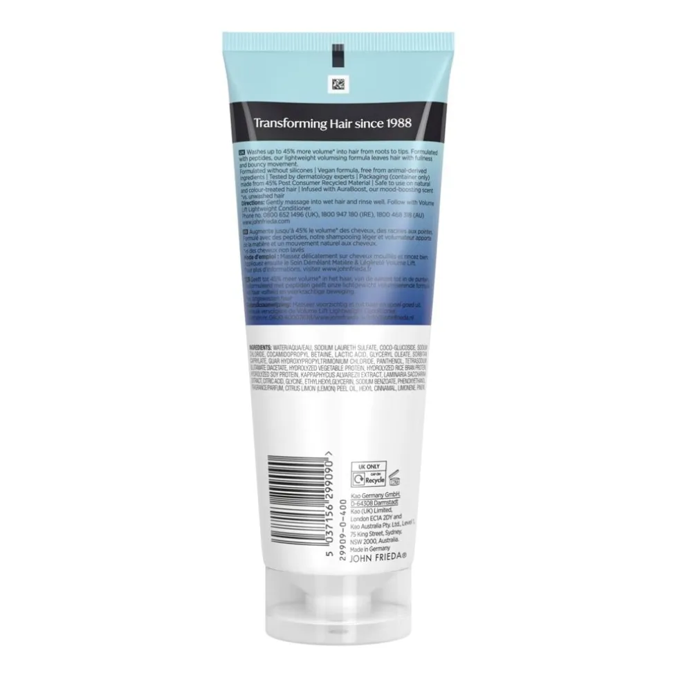 John Frieda Volume Lift Lightweight Shampoo
