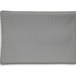 Jollein Storm Grey 50 x 70 cm Wrinkled Cotton Aankleedkussenhoes