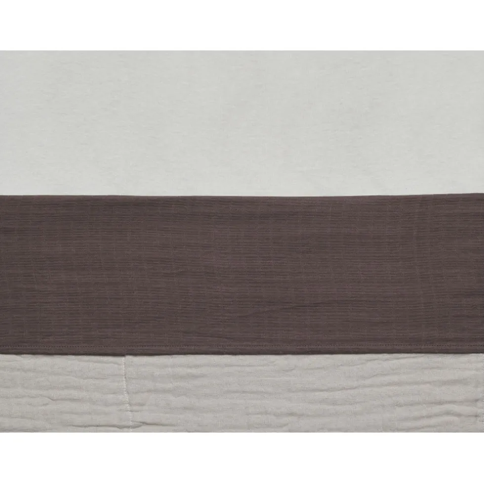 Jollein Wrinkled Cotton Chestnut 75 x 100 cm Wieglaken