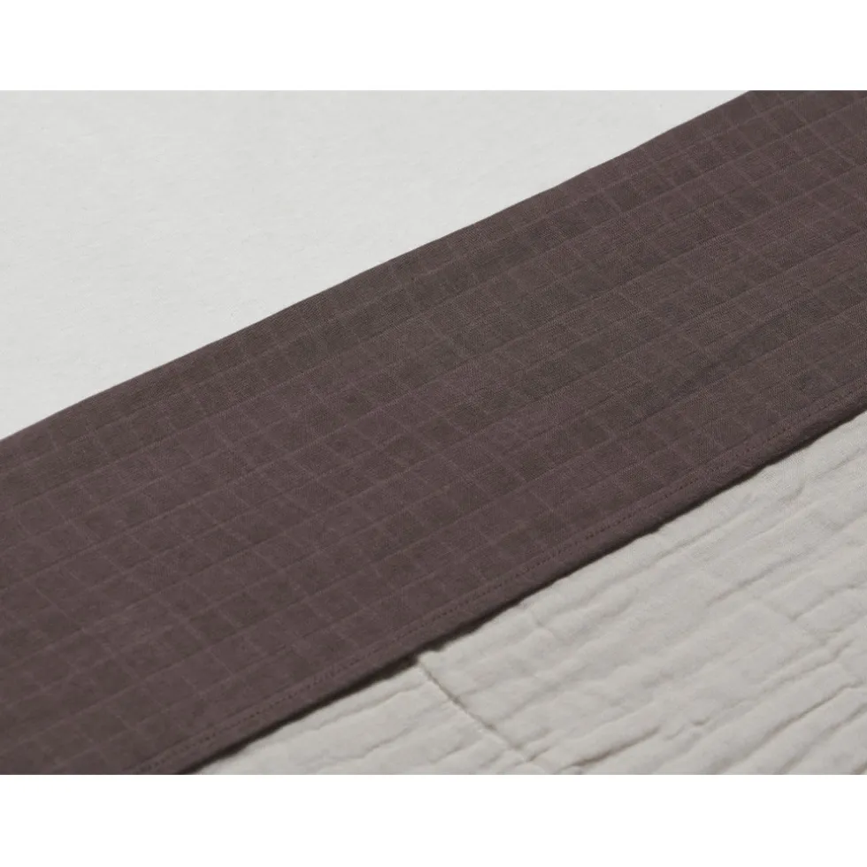 Jollein Wrinkled Cotton Chestnut 75 x 100 cm Wieglaken