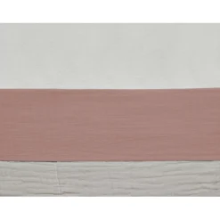 Jollein Wrinkled Cotton Rosewood 120 x 150 cm Ledikantlaken