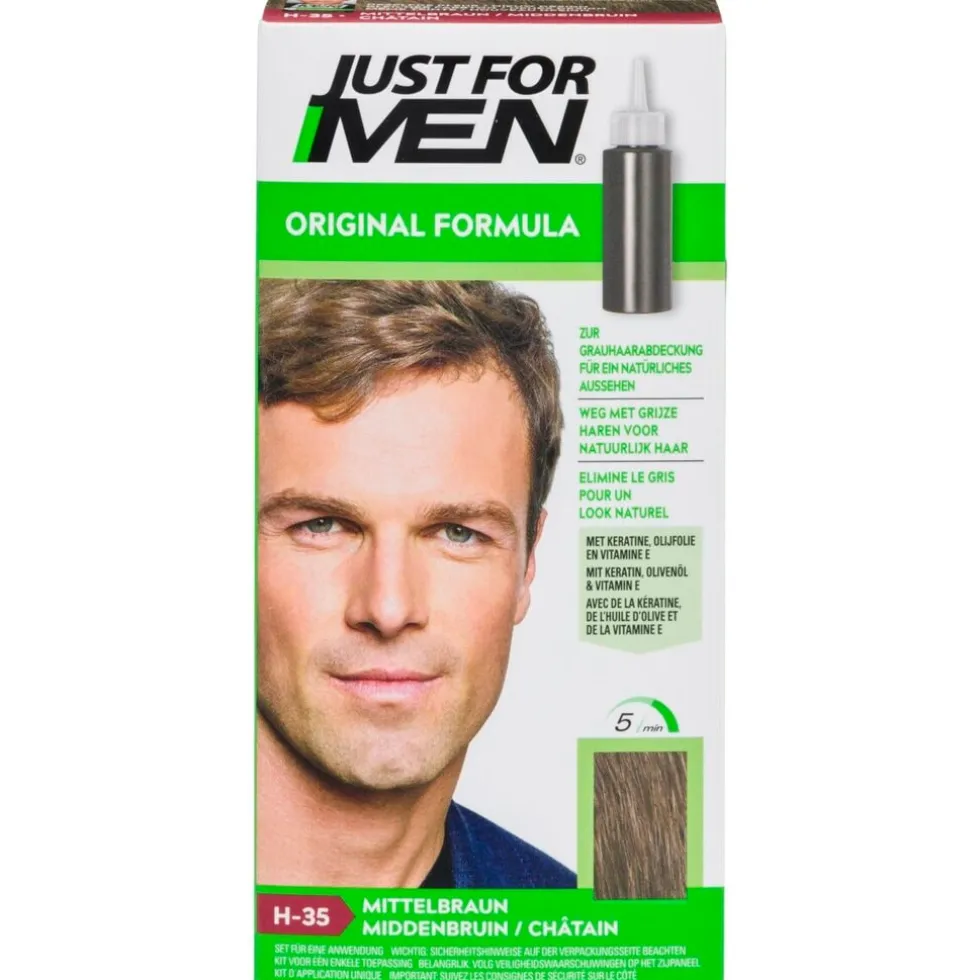 Just For Men Original Formula H-35 Middenbruin Haarkleuring