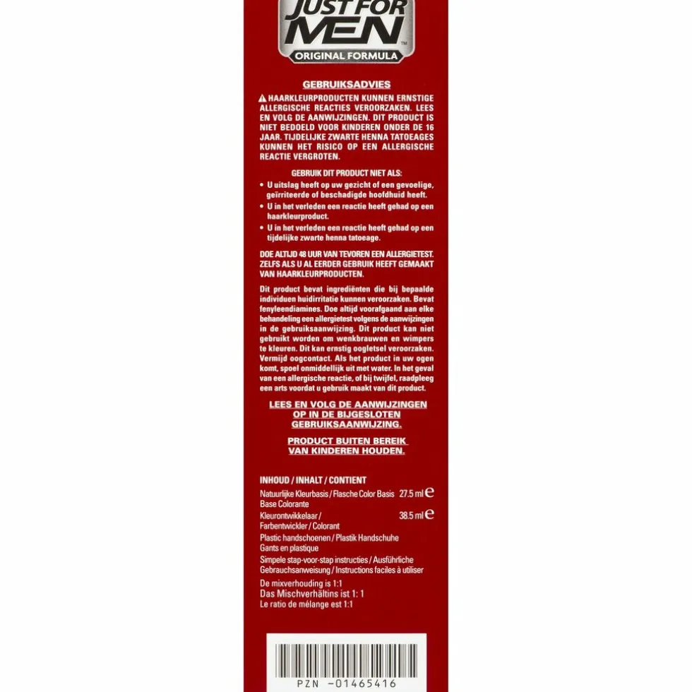 Just For Men Original Formula H-35 Middenbruin Haarkleuring