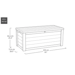 Keter Eastwood Opbergbox 570L