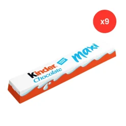 Kinder chocolade mix: Kinder Maxi, Schokobons & Bueno