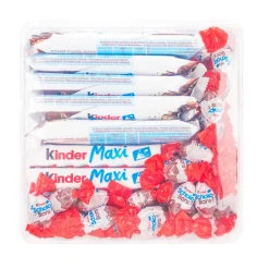 Kinder chocolade mix: Kinder Maxi, Schokobons & Bueno