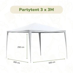 Kinzo Partytent MEKPA7410/007