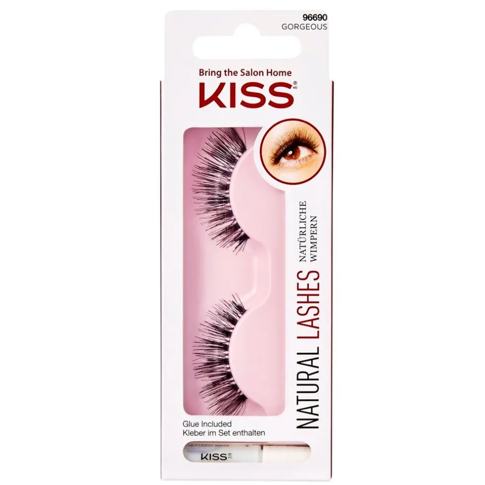 Kiss Natural Lashes 04C 96690 Gorgeous Kunstwimpers
