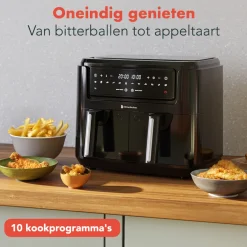 KitchenBrothers Airfryer XXL Dual Zone