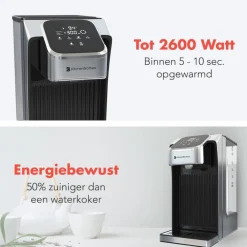 KitchenBrothers Heetwaterdispenser met Melkfunctie